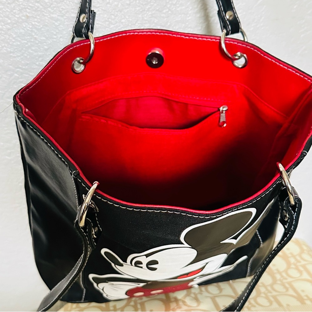 Disney Black Red & White Mickey Mouse Tote Bag – EUC 🖤❤️🤍 - Picture 10 of 10